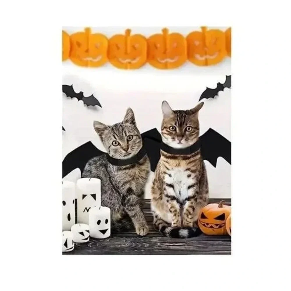 Halloween Cat Dress Up – Bat Wings Costume for Pets, Perfect for Party Photos‎